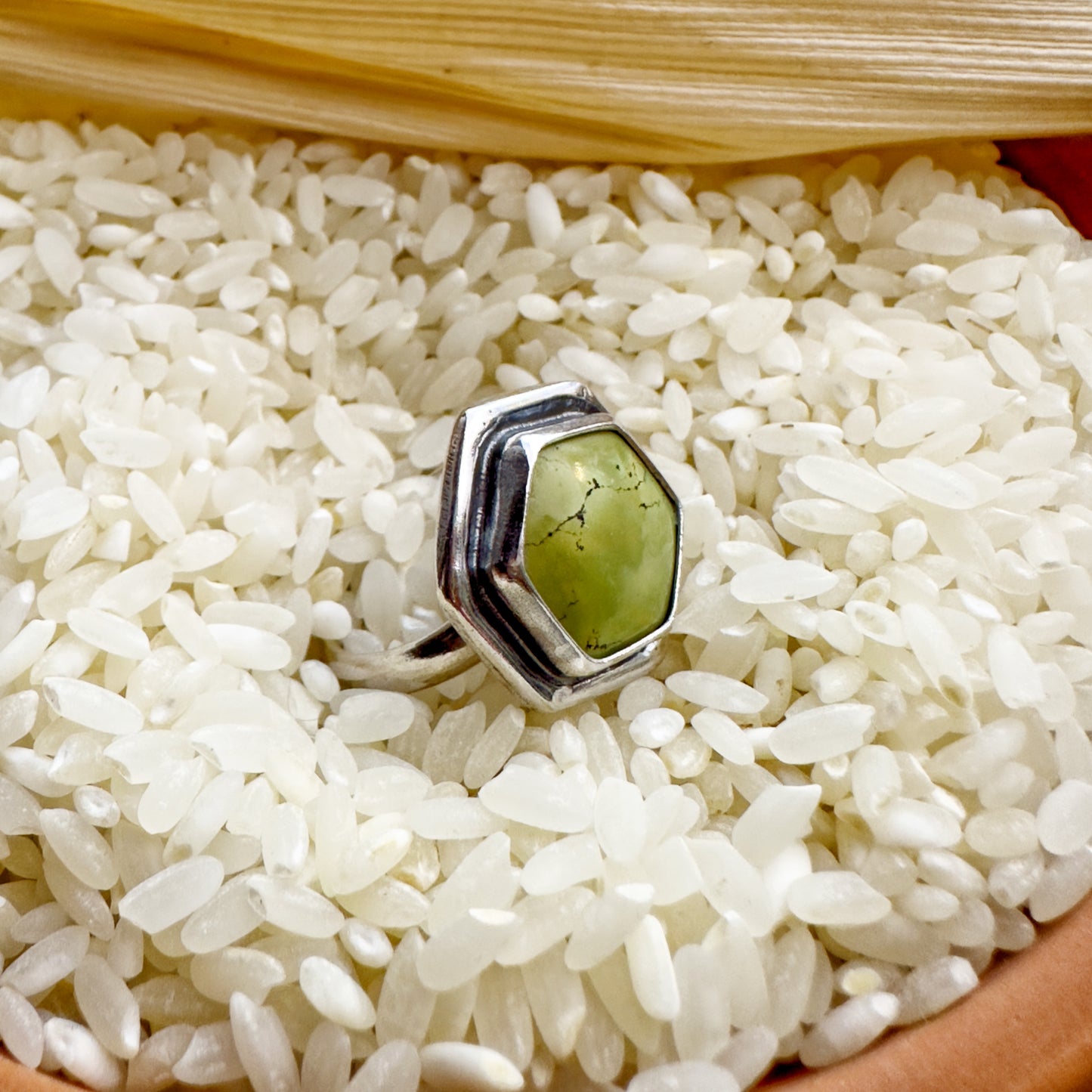 GREEN SPELL RING